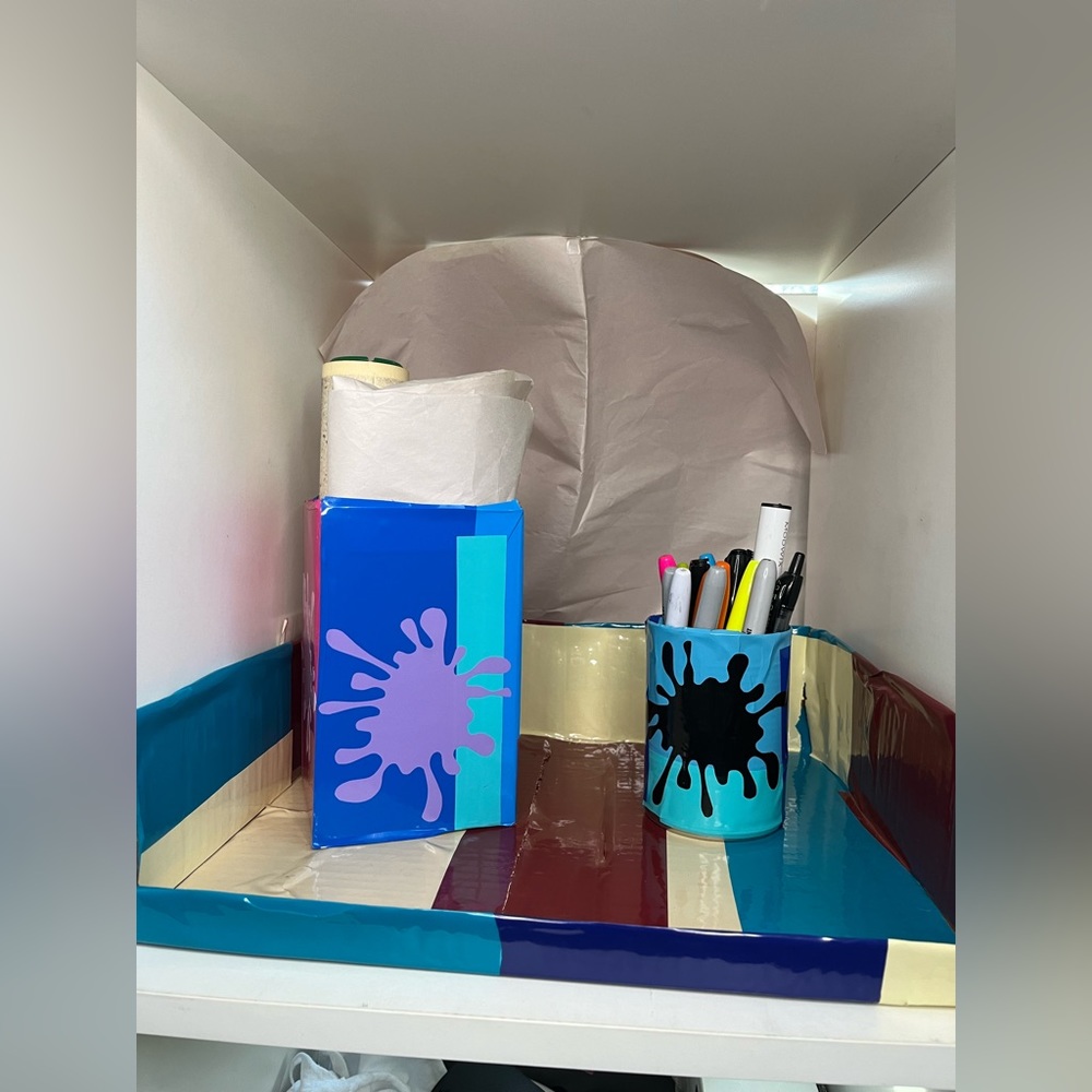 Fun Splat Colorful Desk Organizer Set - Picture 5 of 11